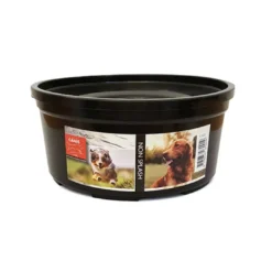 New non spill vandskål 1,4 liter 18 cm i sort Hundeskåle Til Mad Og Drikke Der Passer Til Din Hunds Behov