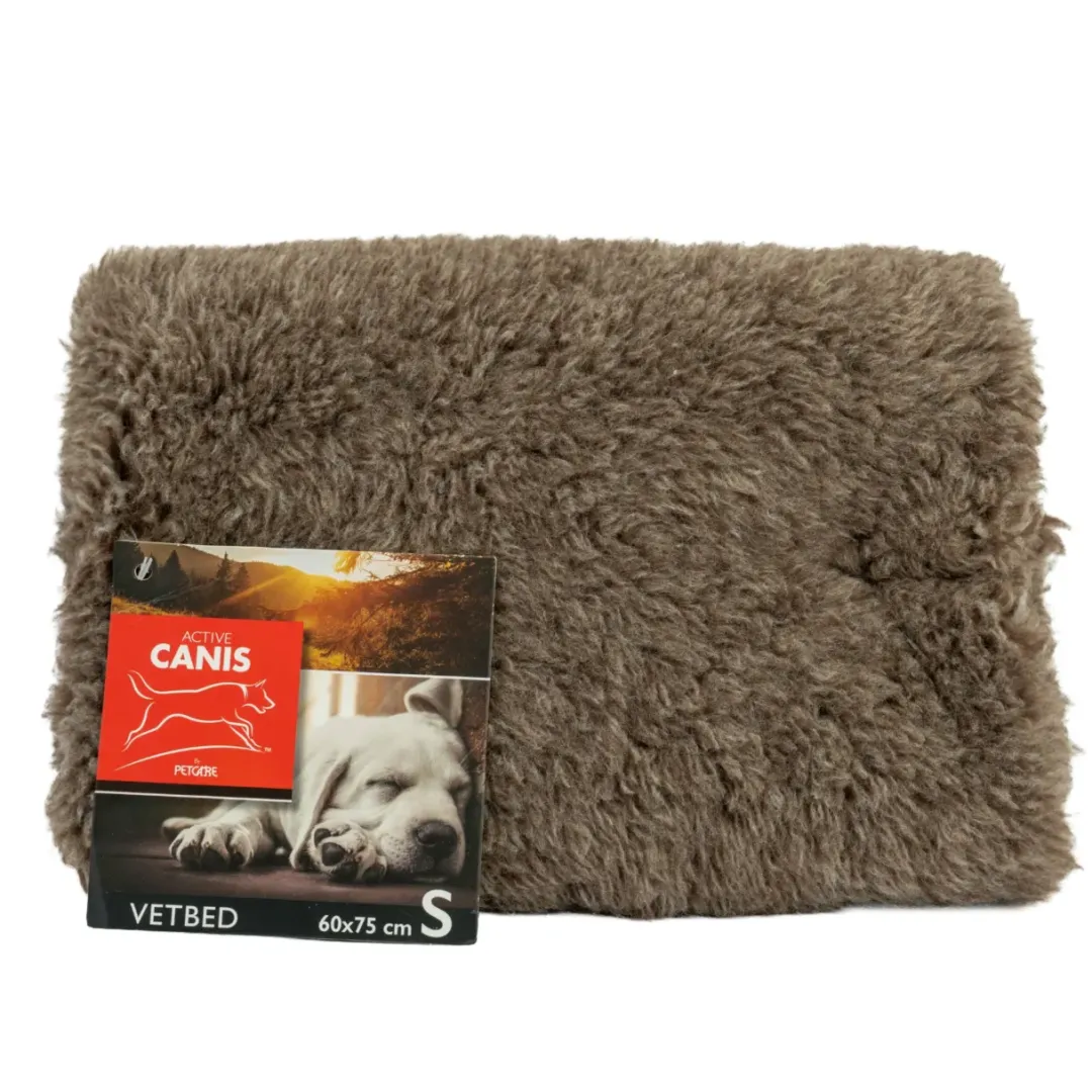 Outlet Vetbed brun 75 x 100 cm Medium Hundesenge Og Kurve Til Hunde - Bløde Og Komfortable|Sovepladser Til Hvalpe - Hundesenge, Kølemåtter Og Trygge Hvilesteder