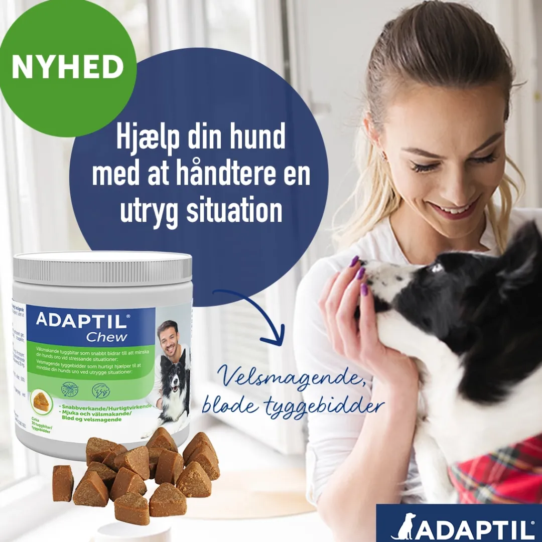 New Chew 30 stk. tyggebidder Plejemidler Til Hund Med Fokus På Sundhed Og Velvære|Fodertilskud Til Hvalpe - Støtte Til Sund Vækst Og Trivsel