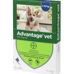 Sale Advantage pour-on Vet til hund 25-40 kg Plejemidler Til Hund Med Fokus På Sundhed Og Velvære