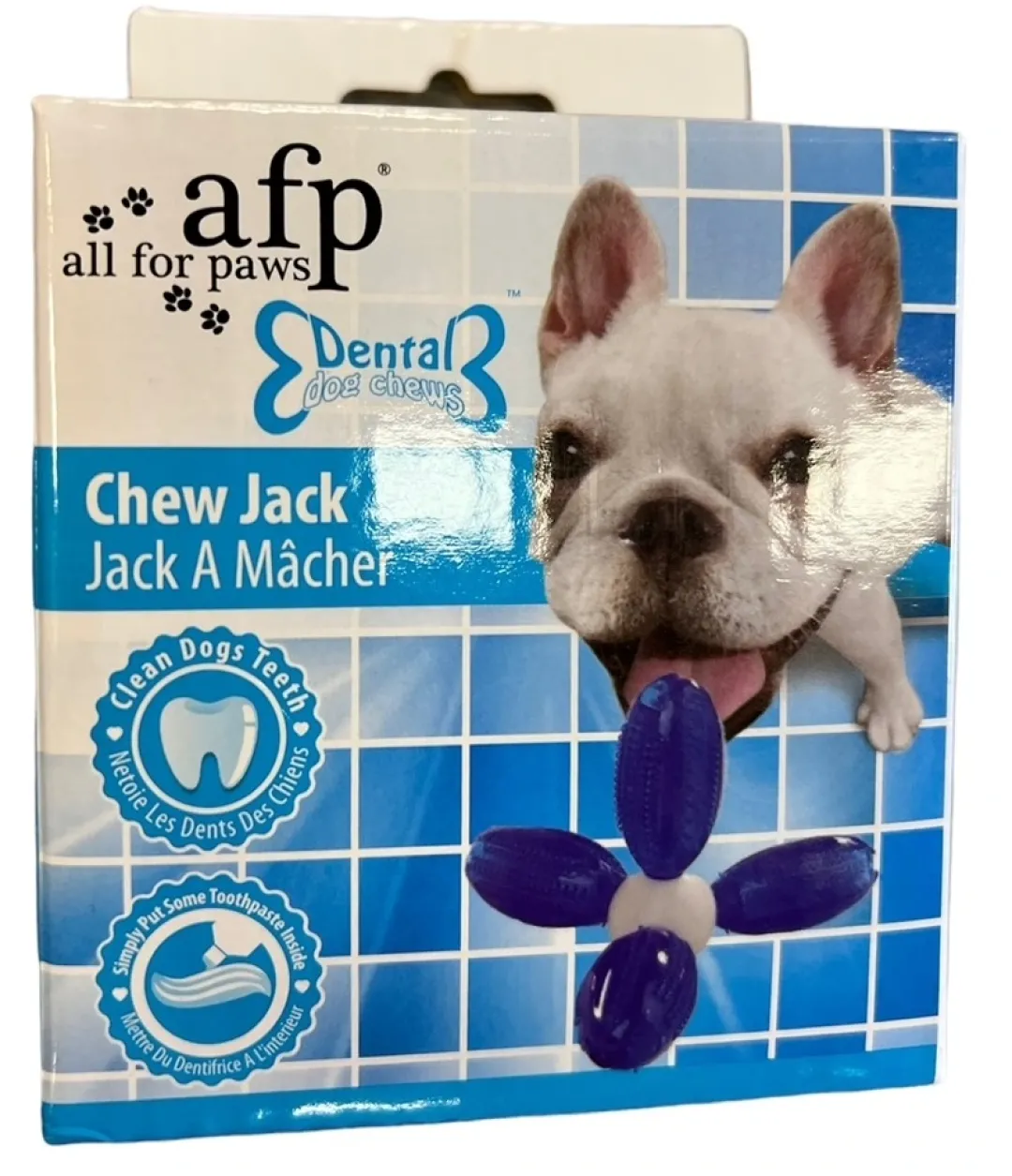 Outlet AFP Chew Jack til tænderne i Blå Plejemidler Til Hund Med Fokus På Sundhed Og Velvære|Pleje Af Hvalpe - Alt I Plejemidler Til Pels, Poter Og Hud