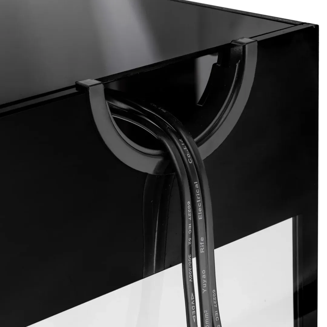 Best Akvarium Glossy 150 Sort 472 Liter Akvarieborde Og Akvariereoler|Akvarier
