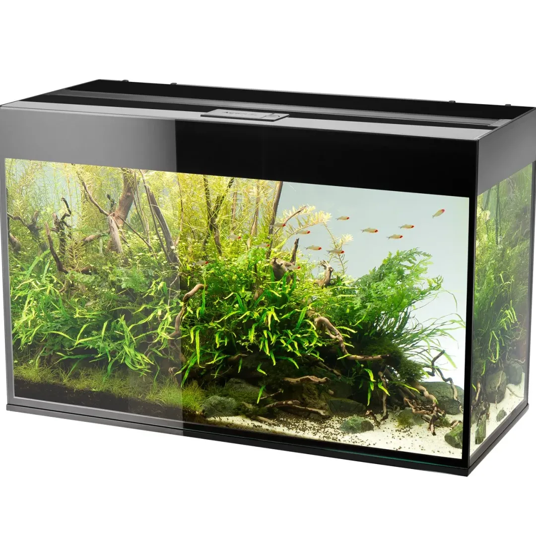 Best Akvarium Glossy 150 Sort 472 Liter Akvarieborde Og Akvariereoler|Akvarier