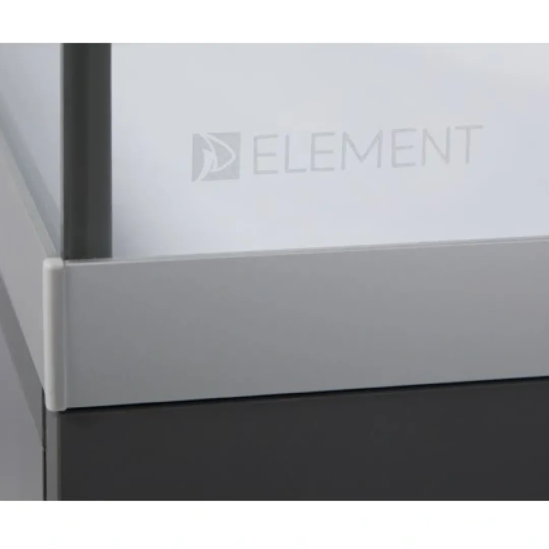 New ELEMENT Akvarium 144 L Silver Akvarier