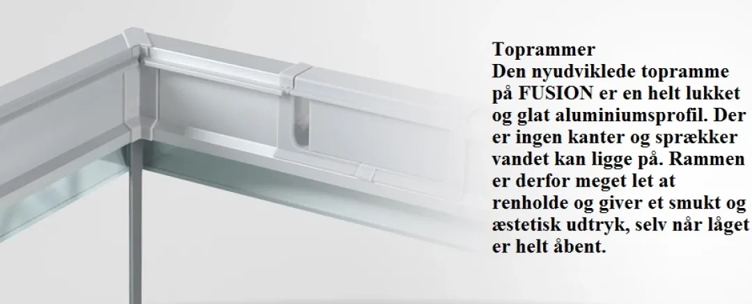 Outlet Fusion 720 liter akvarium Akvarier