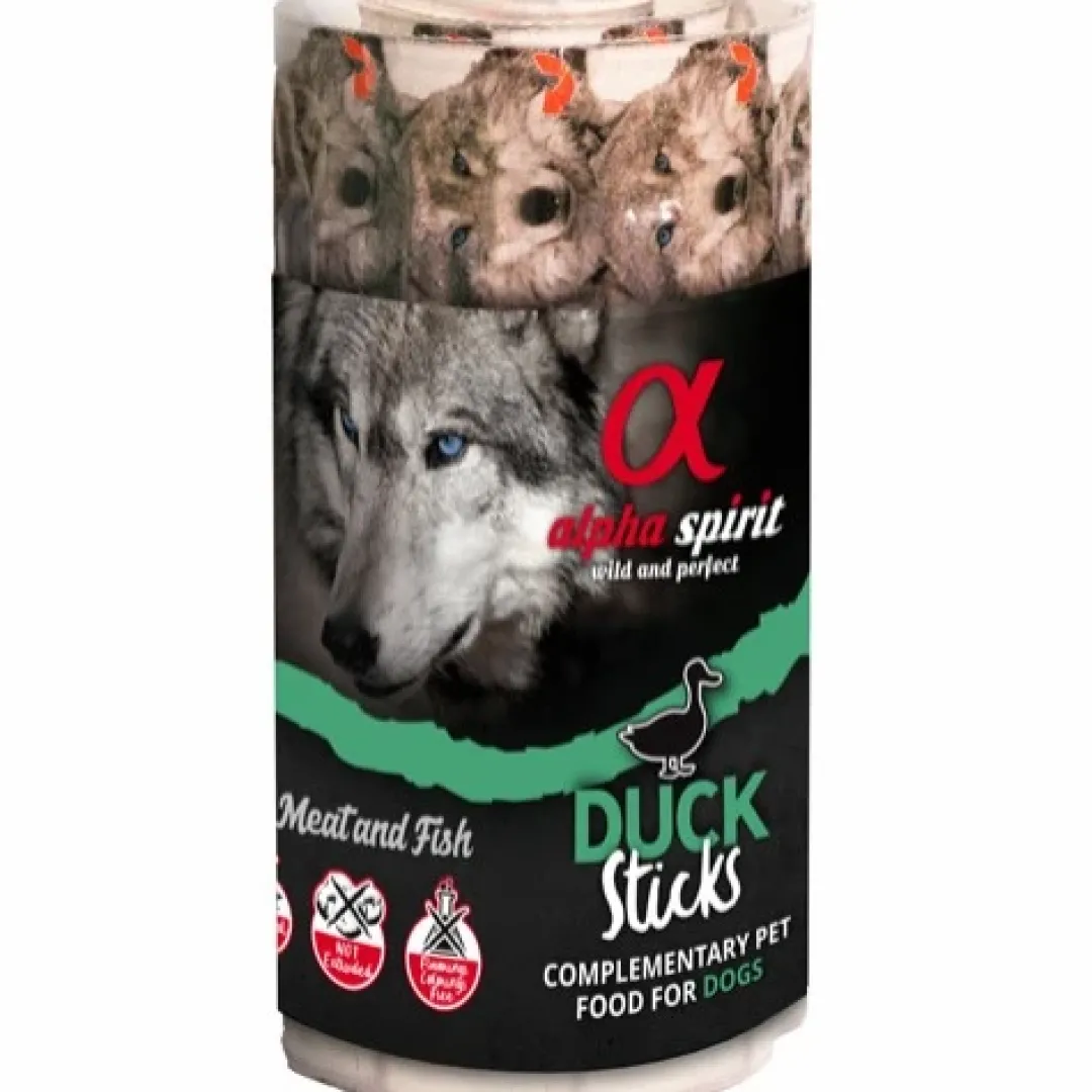 Clearance Duck Stick 16 stk - kornfri hundesnacks med and Hundeguf Og Tyggeben Til Hunde