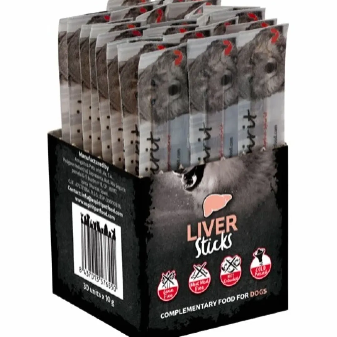 Liver Stick 1 stk - hundesnack med svinelever Hundeguf Og Tyggeben Til Hunde