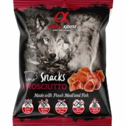 Clearance Prosciutto Snack skinke 60 g - naturlige bløde godbidder Hundeguf Og Tyggeben Til Hunde