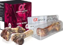 Best Skinkeben Maxi - hundesnack til store tyggetider, 1 stk Snacks Til Hvalpe - Lækre Godbidder Til Træning Og Forkælelse|Hundeguf Og Tyggeben Til Hunde