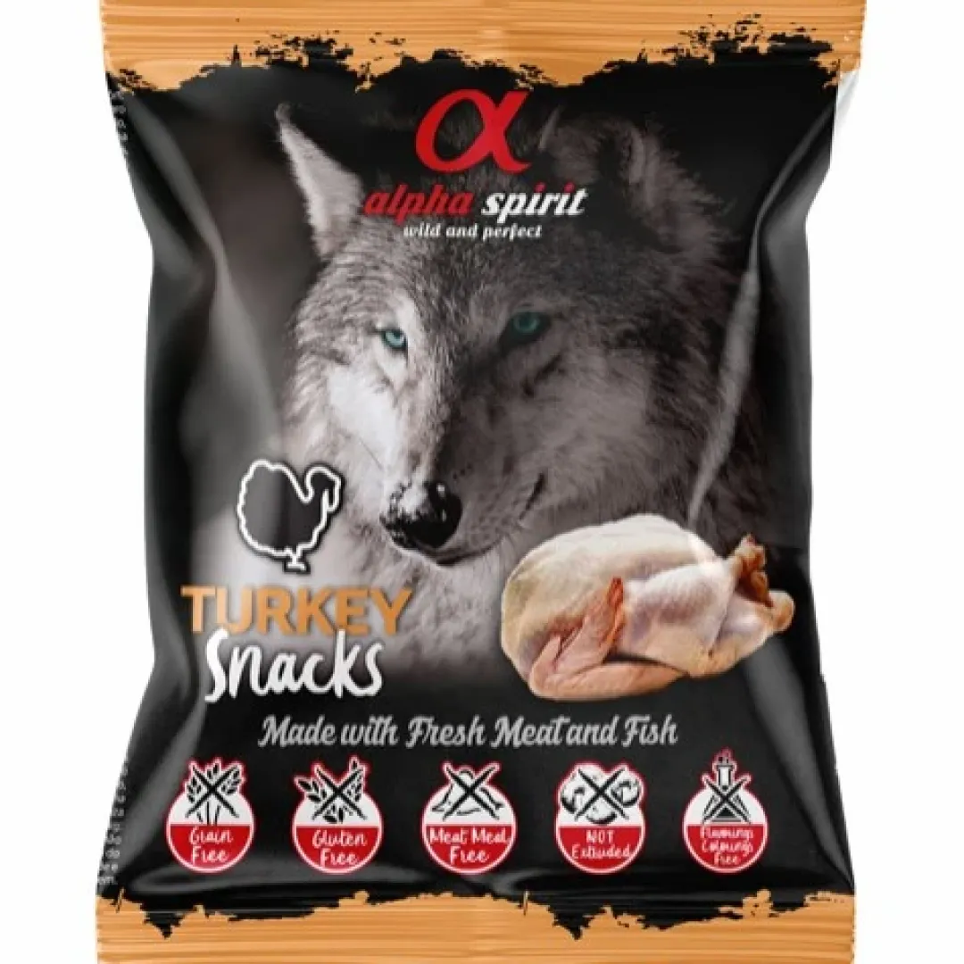 Clearance Turkey Snack 50 g - kornfri hundesnack med kalkun Hundeguf Og Tyggeben Til Hunde