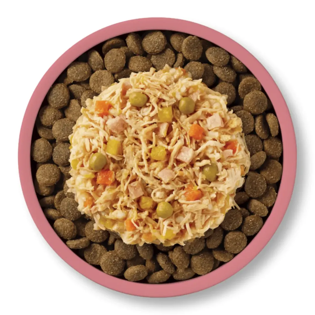 Sale Applaws Hundevådmad Kylling og Skinke 156 g - Sund topping til hunden Hundefoder