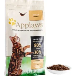 Outlet Applaws Kattefoder Fritgående Kylling 2 kg Kattefoder & Snacks