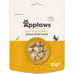 New Applaws Kattegodbid Frysetørret Kylling 10 gram Kattefoder & Snacks|Killingesnacks - Sunde Godbidder Til Killinger