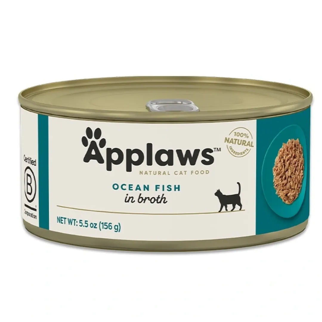 New Applaws Kattevådmad Havfisk 156 g Kattefoder & Snacks