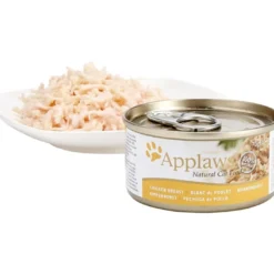Outlet Applaws Kattevådmad Kyllingebryst 70 g Kattefoder & Snacks