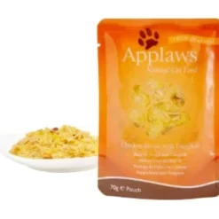 Sale Applaws Kattevådmad Kylling og Græskar 70 g (pouch) Kattefoder & Snacks