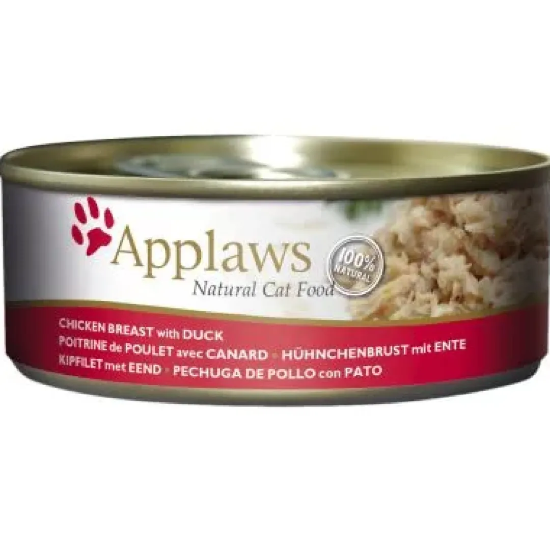 Best Applaws kattevådmad Kylling og And 156 g Kattefoder & Snacks