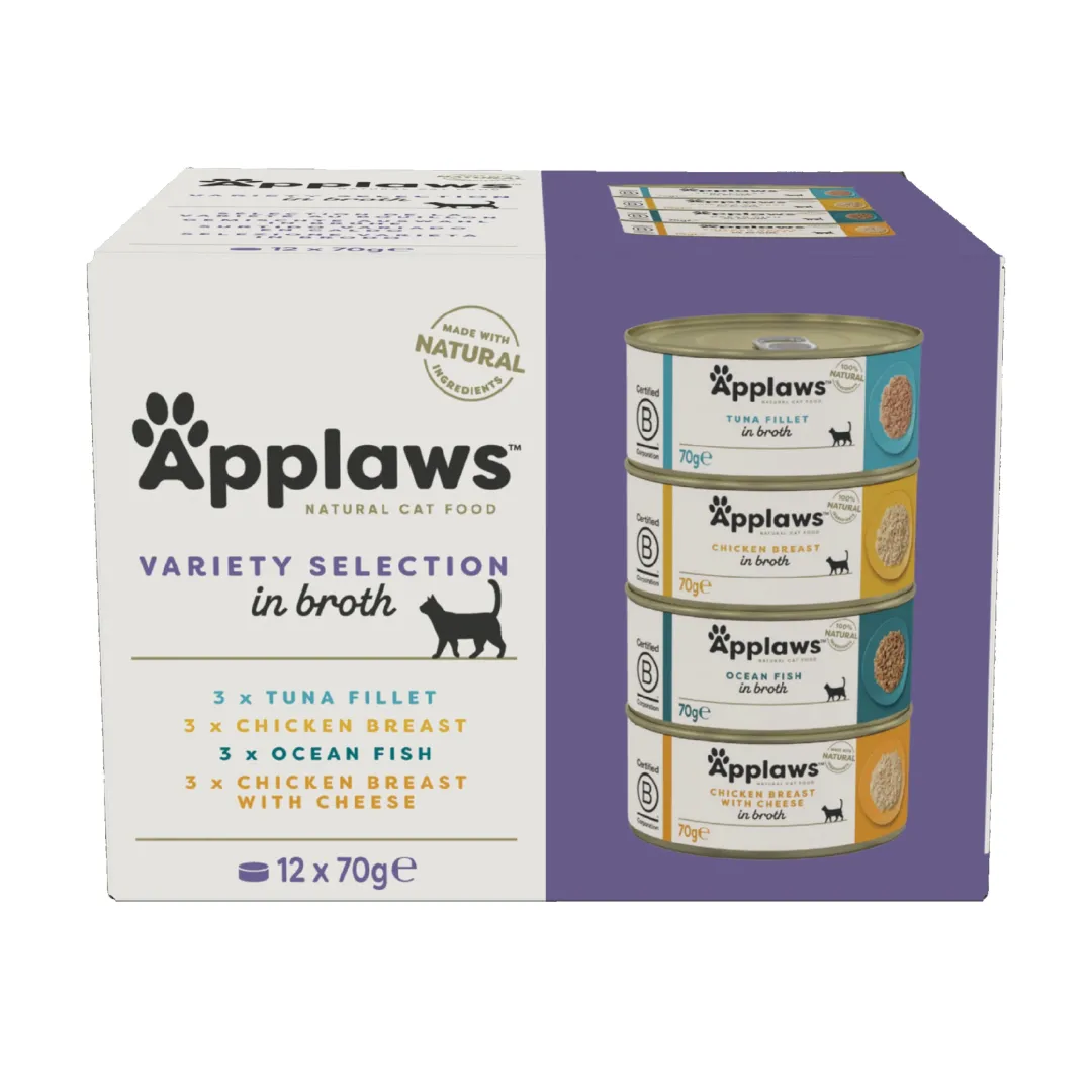 Applaws kattevådmad Suprememix 12x70 g Kattefoder & Snacks