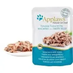 Best Applaws Kattevådmad Tun og makrel 70 g (pouch) Kattefoder & Snacks