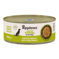 Discount Applaws multipack kylling i bouillon 8x156 gram Hundefoder