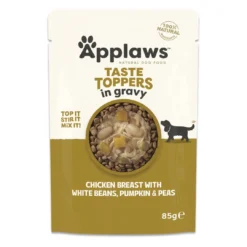 Outlet Applaws vådfoder kylling og grønt i sovs 85 g Hundefoder