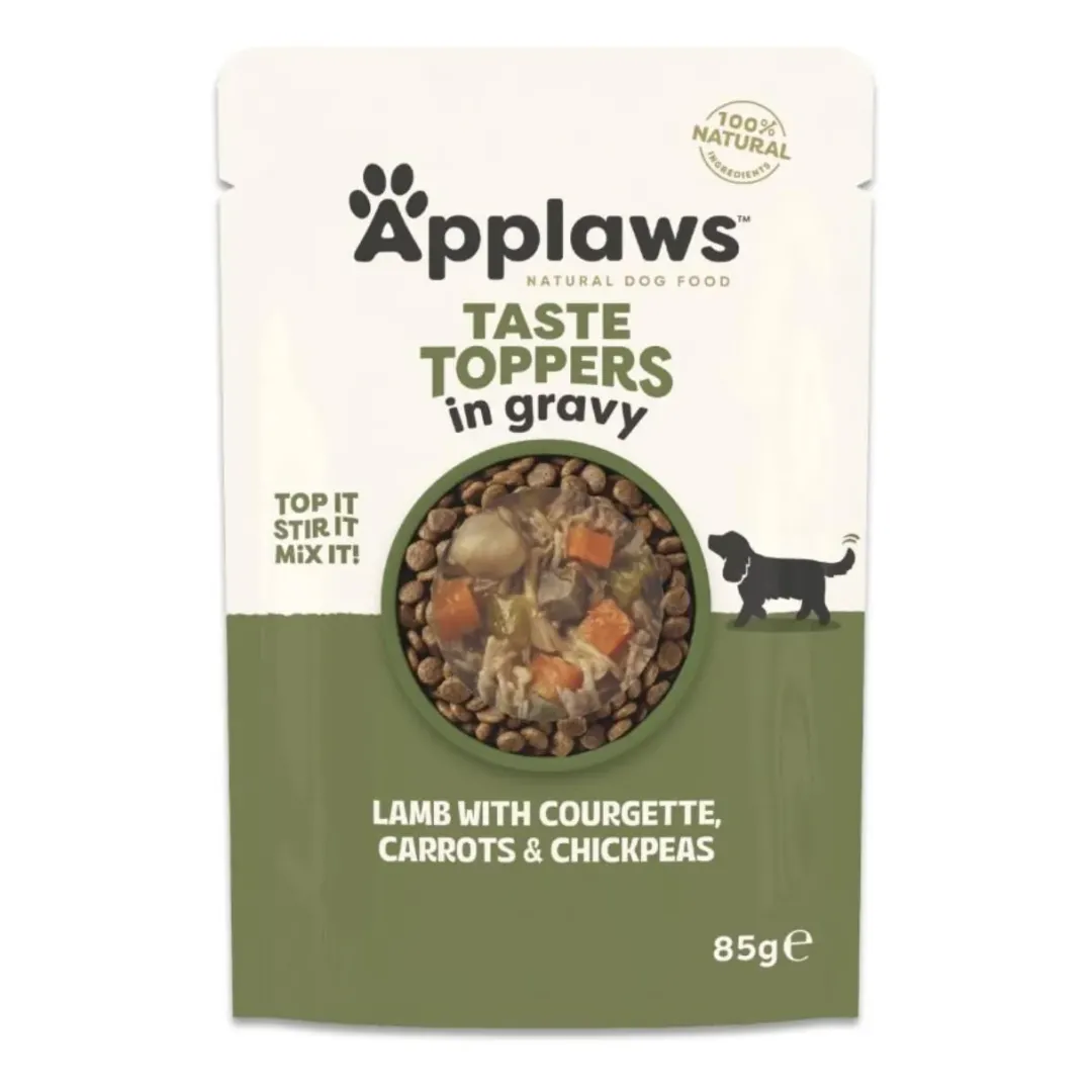Discount Applaws vådfoder lam og grønt i sovs 85 gram Hundefoder