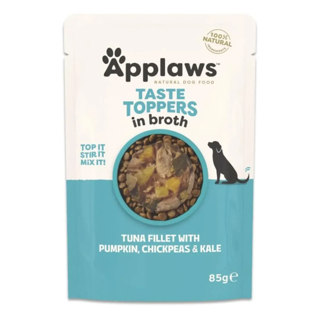 Best Applaws vådfoder tun og grønt i bouillon 85 g Hundefoder