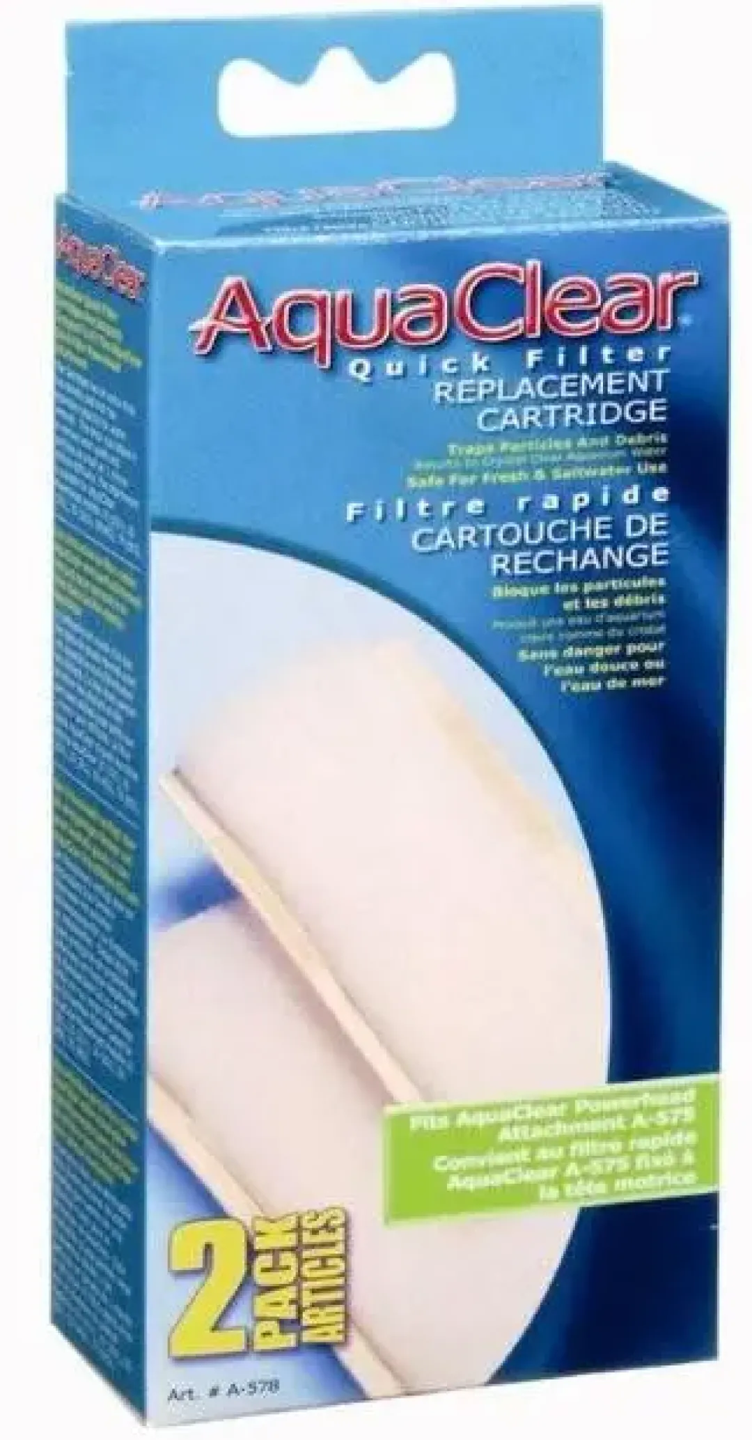 Outlet Quick Filter refill 2 stk Reservedele Til Akvarier|Akvariefilter Og Pumpe