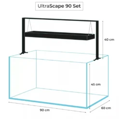 Discount Akvarie og Lampe Ultra Scape 90 Forest Akvarier