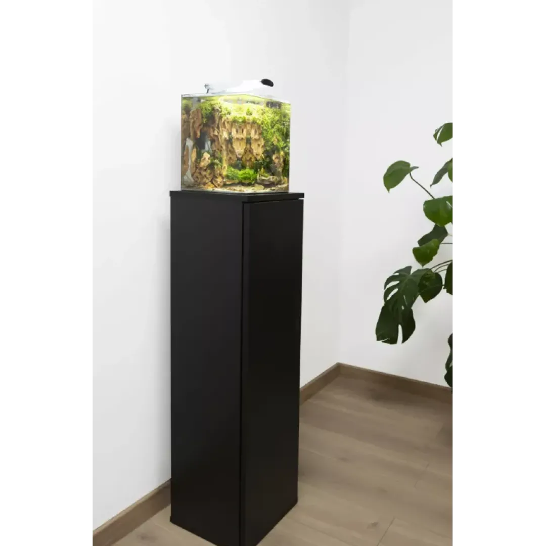 Discount Akvarie Opti Bent Hvid 30 Liter Akvarier