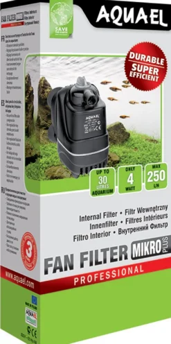 Clearance Fan micro plus 250 l/t Akvariefilter Og Pumpe