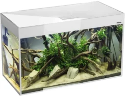 Best Glossy akvarie i Hvid 150 cm 405 Liter Akvarier