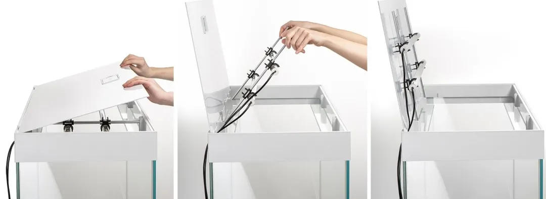 Discount Optiset 240 Hvidt akvarium Akvarier