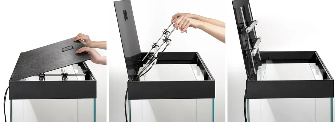 Best Optiset 240 Sort Akvarier