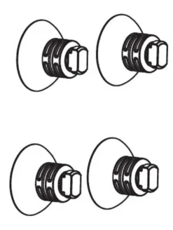 New Sugekop til Turbo Filter og Cirkulator 500-2000 4 stk. Andet Akvarieudstyr|Reservedele Til Akvarier
