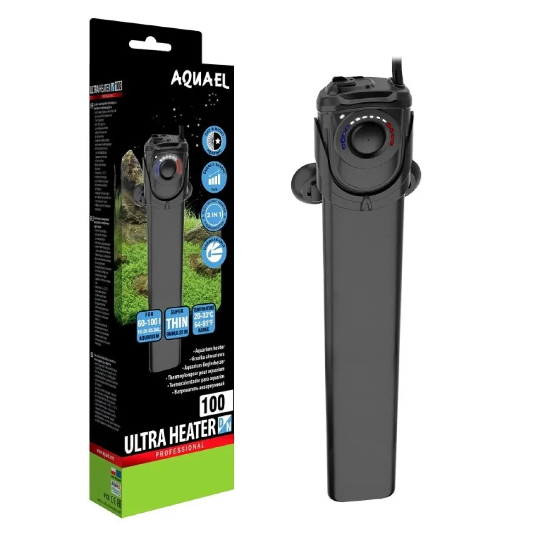 New Ultra heater 200 W Dag og Nat Varmelegeme Varmelegemer Til Akvarier