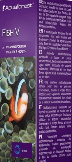 Outlet Fish V 50 ml Fiskefoder Til Saltvandsfisk