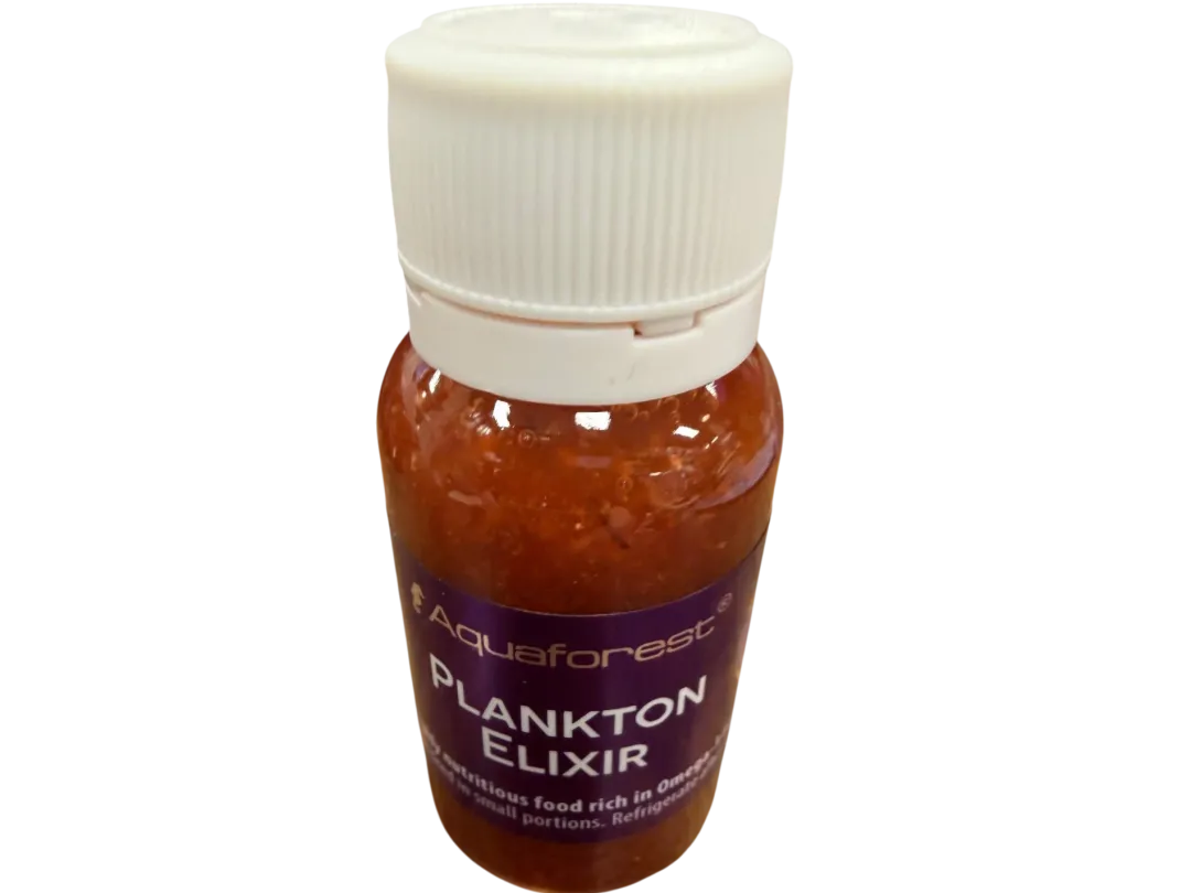 New Liquid Plankton Elixir 15 ml Fiskefoder Til Saltvandsfisk