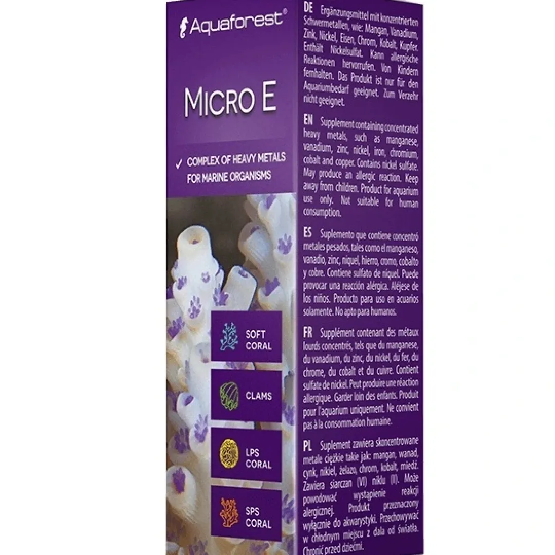 Clearance Micro E 10 ml Vandbehandlingsprodukter Til Saltvandsakvarier