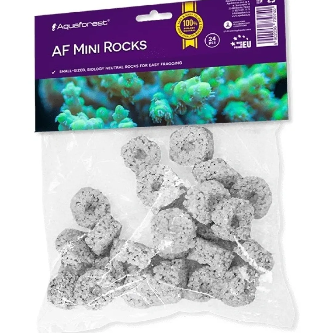 New Mini Rocks 24 stk. Hvid Filtermaterialer Til Akvariepumper