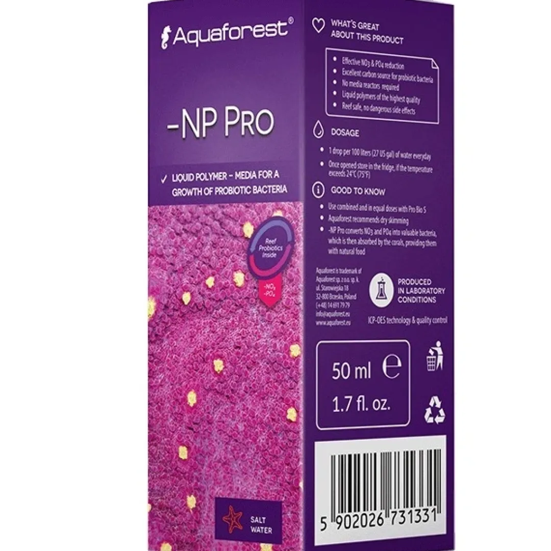 Best -NP Pro 50 ml Vandbehandlingsprodukter Til Saltvandsakvarier
