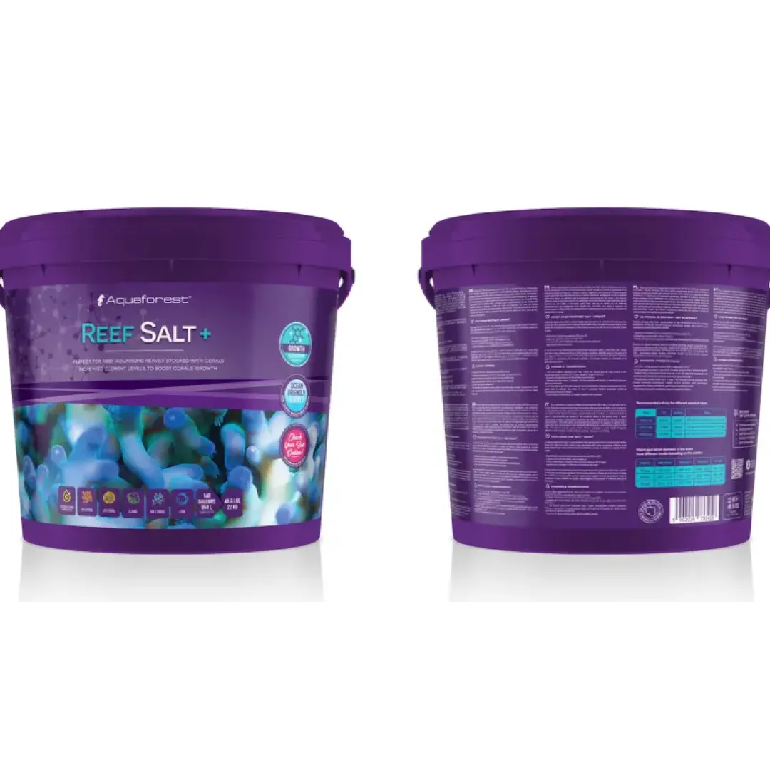 Clearance Reef Salt Plus 22 kg Spand Vandbehandlingsprodukter Til Saltvandsakvarier