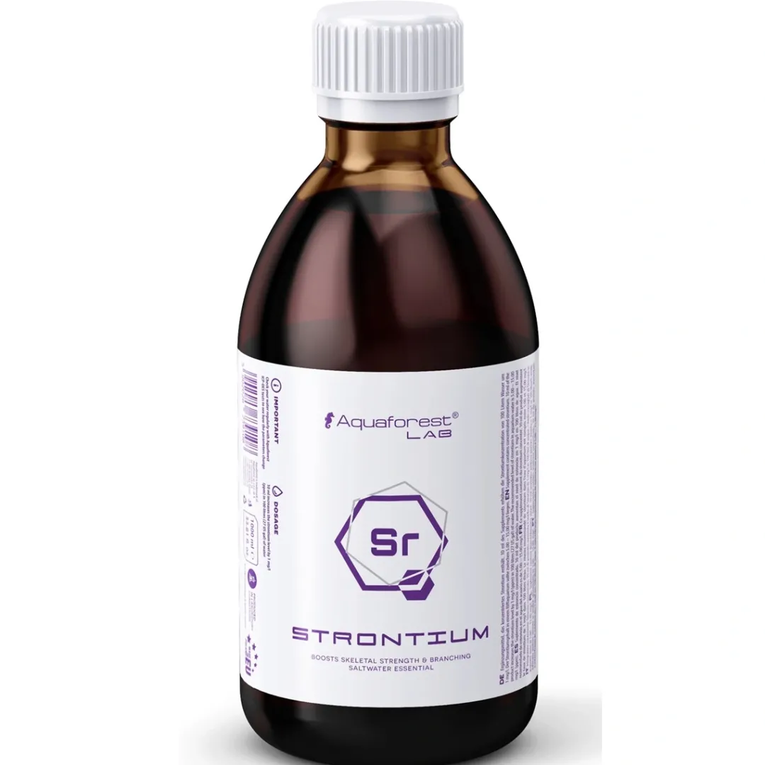 New Strontium Lab 1000 ml Vandbehandlingsprodukter Til Saltvandsakvarier