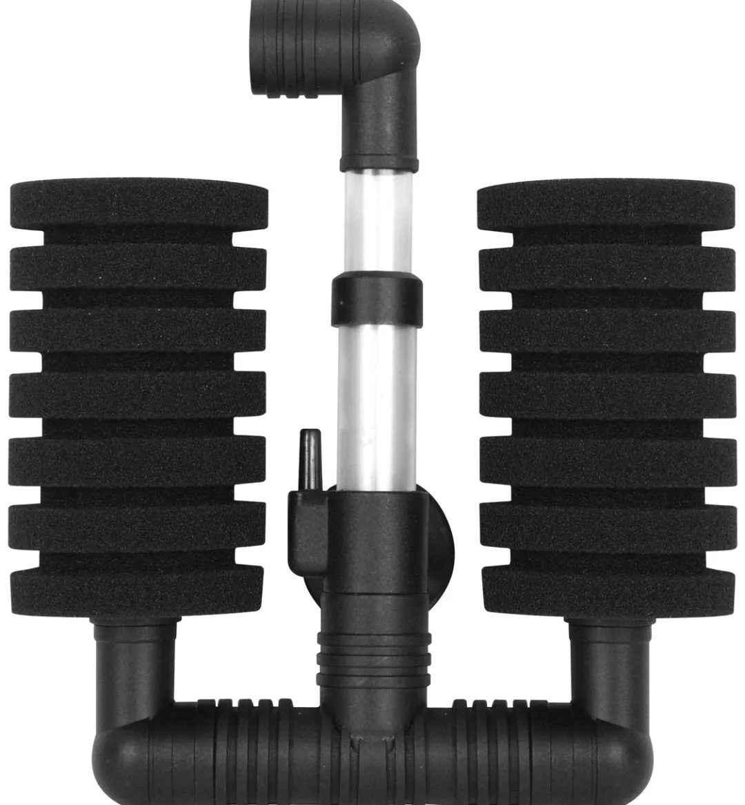 Hot Aqua Nova Luftfilter Dobbelt NSF-120L Luftfittings Og Filtre Til Luftpumper