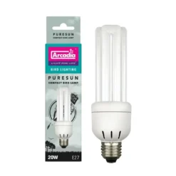Sale PureSun Compact Fugle pære 20 w med UVA og UVB Kunstigt Lys Til Fugle Med Uvb