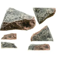 Clearance Modul U Basalt granit Akvariebaggrunde