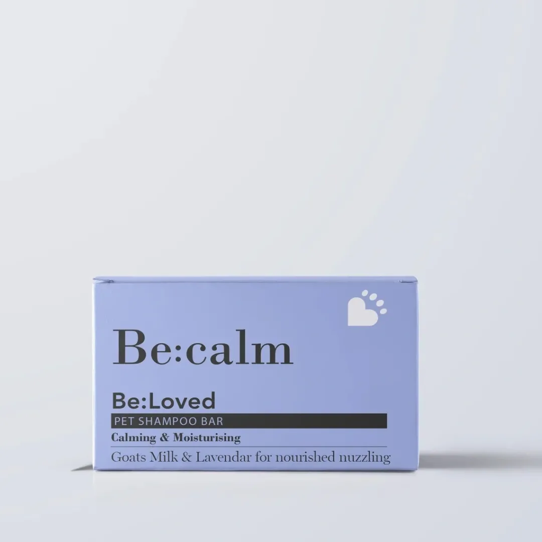 Clearance Be Calm Be Loved Shampoo bar 110 g Plejemidler Til Hund Med Fokus På Sundhed Og Velvære
