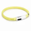 Discount LED Halsbånd til katte og små hunde Gul 30 cm - Opladeligt og tilpasset pasform Hvalpehalsbånd - Bløde Og Sikre Halsbånd Med Perfekt Pasform Til Din Hvalp|Hundehalsbånd Med Stil - Komfort Og Sikkerhed Til Din Hund
