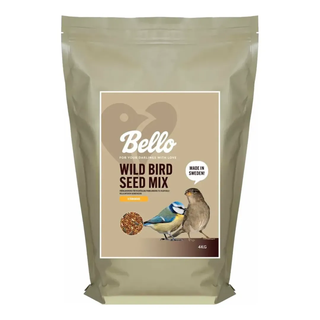 Best Bello Vildtfugle Frøblanding Standard 4 kg Vildfuglefoder & Hønseudstyr