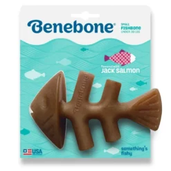 New Fishbone S - tyggeben med laksesmag Hundelegetøj Til Alle Hunde Leg Og Aktivering Året Rundt